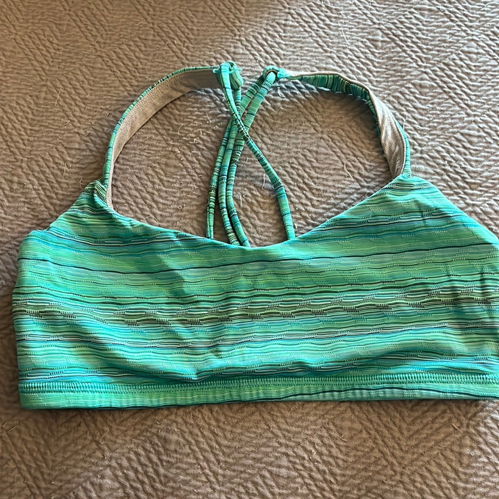 striped free to be bra